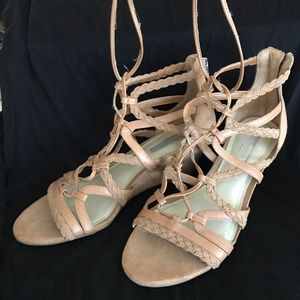 BCBGeneration Nude Colored Heels